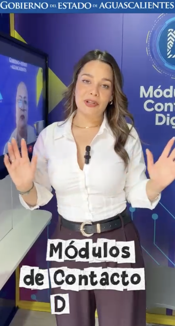 En los Módulos de Contacto Digital, encontrarás información sobre trámites y servicios del Gobierno del Estado, además de orientación jurídica y atención psicológica gratuita.